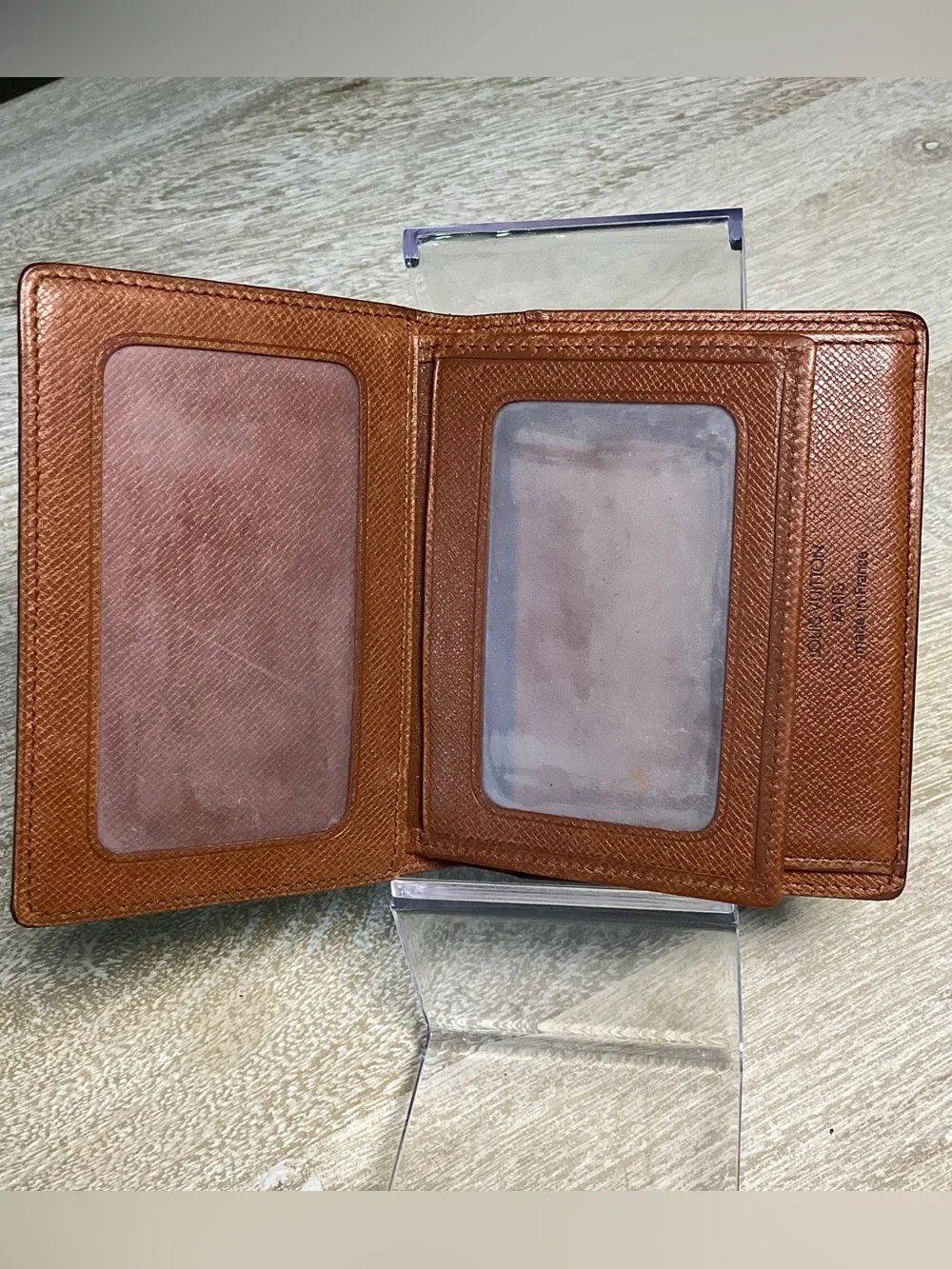 Authentic LOUIS VUITTON Monogram Japon Sangapur Pass Case/ Business Card Case